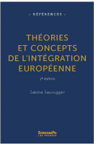 Theories et concepts de l'integration europeenne (2e edition)