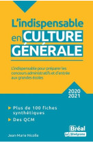 L'indispensable en culture generale - 2020-2021