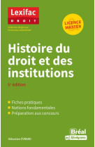 Histoire du droit et des institutions (5e edition)