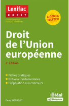 Droit de l'union europeenne