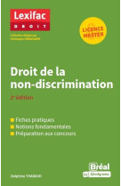 Lexifac droit - droit de la non-discrimination