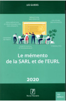 Les guides rf : le memento de la sarl et de l'eurl (edition 2020)