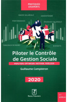 Piloter le controle de gestion sociale (edition 2020)