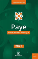 Paye dictionnaire pratique 2023