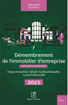 Demembrement de l'immobilier d'entreprise (edition 2023)