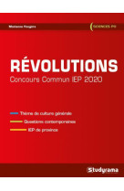 Revolutions  -  concours commun iep (edition 2020)