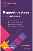 Rapport de stage et memoire