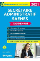 Secretaire administratif saenes  -  tout-en-un (edition 2021)