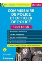 Commissaire de police et officier de police - 2021-2022 (edition 2021/2022)