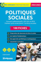 Politiques sociales : 100 fiches  -  categories a, b, c (edition 2022)