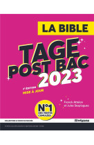 La bible du tage post bac (edition 2023)