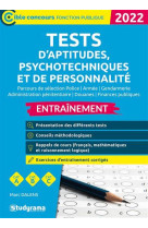 Tests daptitudes, psychotechniques et de personnalite  entrainement - edition 2023-2024  categories