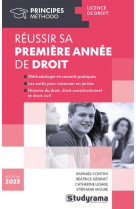 Reussir sa premiere annee de droit