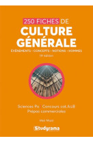 250 fiches de culture generale (15e edition)