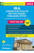 Cible concours fonction publique - concours des ira  themes dactualite des politiques publiques deta