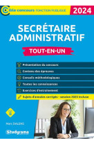 Cible concours fonction publique - secretaire administratif - tout-en-un