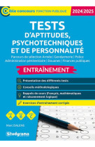 Cible concours fonction publique - tests daptitudes, psychotechniques et de personnalite  entraineme