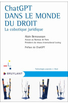 Chatgpt dans le monde du droit : la cobotique juridique