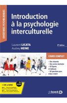 Introduction a la psychologie interculturelle