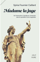 Madame la juge : de l'instruction a l'audience, immersion dans le quotidien d'une magistrate