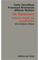 Le commun comme mode de production  -  une analyse critique