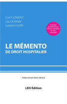 Le memento de droit hospitalier