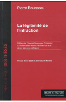 La legitimite de l'infraction