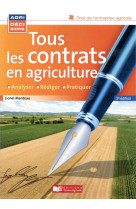 Tous les contrats en agriculture