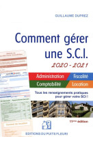 Comment gerer une sci (edition 2020/2021)