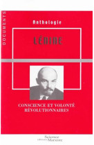 Lenine  -  conscience et volonte revolutionnaires