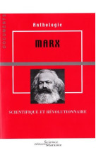 Marx  -  scientifique et revolutionnaire