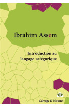 Introduction au langage categorique