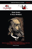 Jean jaures #038; le(s) droit(s) - volume 4