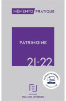 Memento pratique : patrimoine (edition 2021/2022)