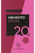 Memento social etudiants (edition 2020)