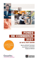 Fonds de commerce 2021