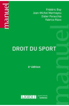 Droit du sport (6e edition)