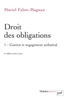 Droit des obligations. tome 1