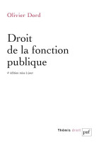 Droit de la fonction publique (4e edition)