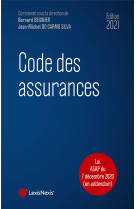 Code des assurances (edition 2021)