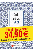 Code penal  -  coquille (edition 2021)