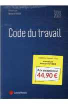 Code du travail (edition 2022)