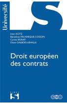 Droit europeen des contrats