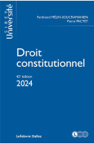 Droit constitutionnel 2024 42ed