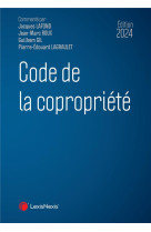 Code de la copropriete (edition 2024)