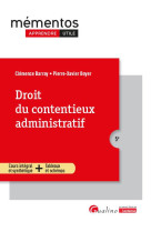 Droit du contentieux administratif : cours integral et synthetique + tableaux et schemas (5e edition)