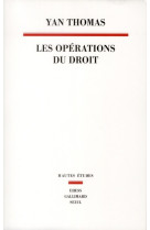 Les operations du droit