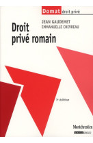 Droit prive romain (3e edition)