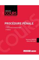 Procedure penale : cours  -  themes de travaux diriges (3e edition)