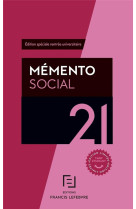 Memento social etudiants 2021